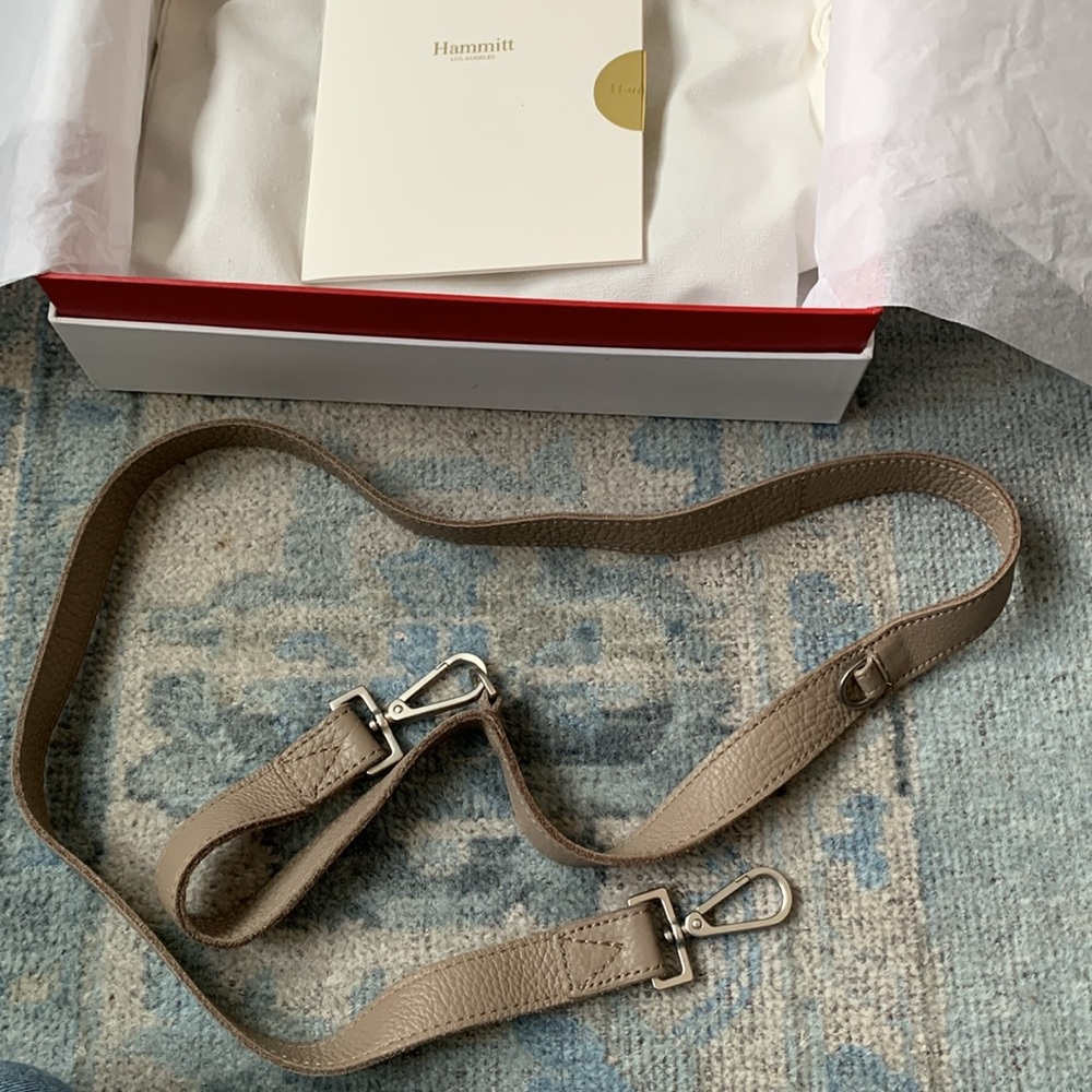 GIFT WORTHY! Hammitt Tony crossbody bag in Quicksand - Picture 9 of 9